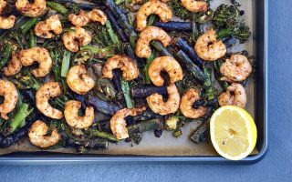 Harissa Shrimp Skillet - Flavorful Eats